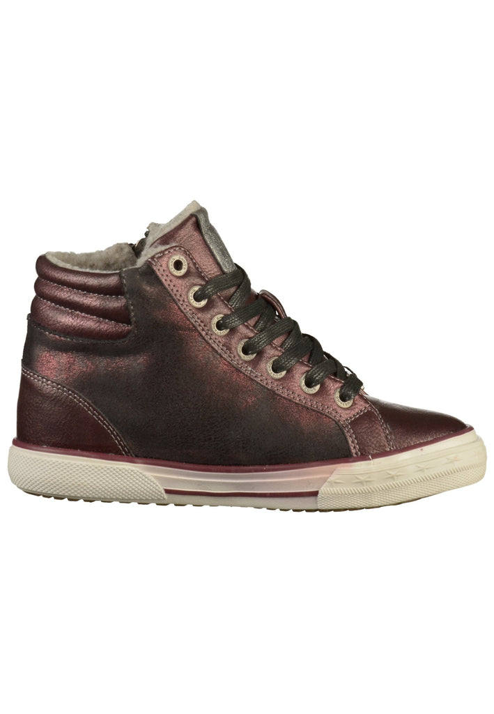 Mustang Sneaker Lederimitat Bordeaux - surf4shoes