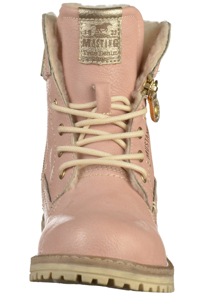 Mustang Stiefelette Lederimitat Rose - surf4shoes