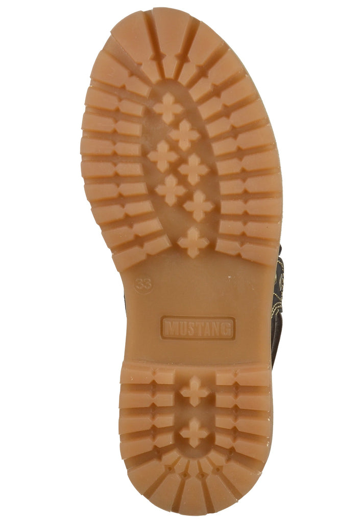 Mustang Stiefelette Leder Blau - surf4shoes