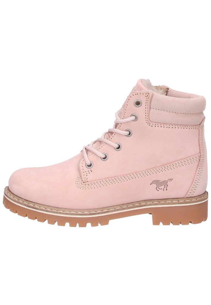 Mustang Stiefelette Leder Rose - surf4shoes