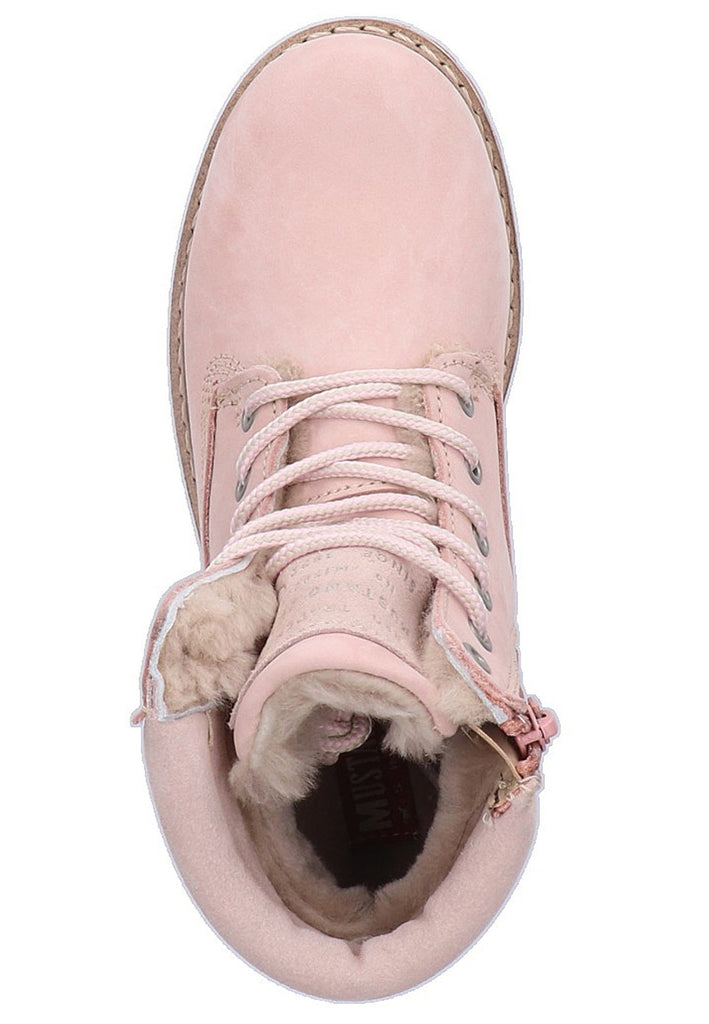 Mustang Stiefelette Leder Rose - surf4shoes