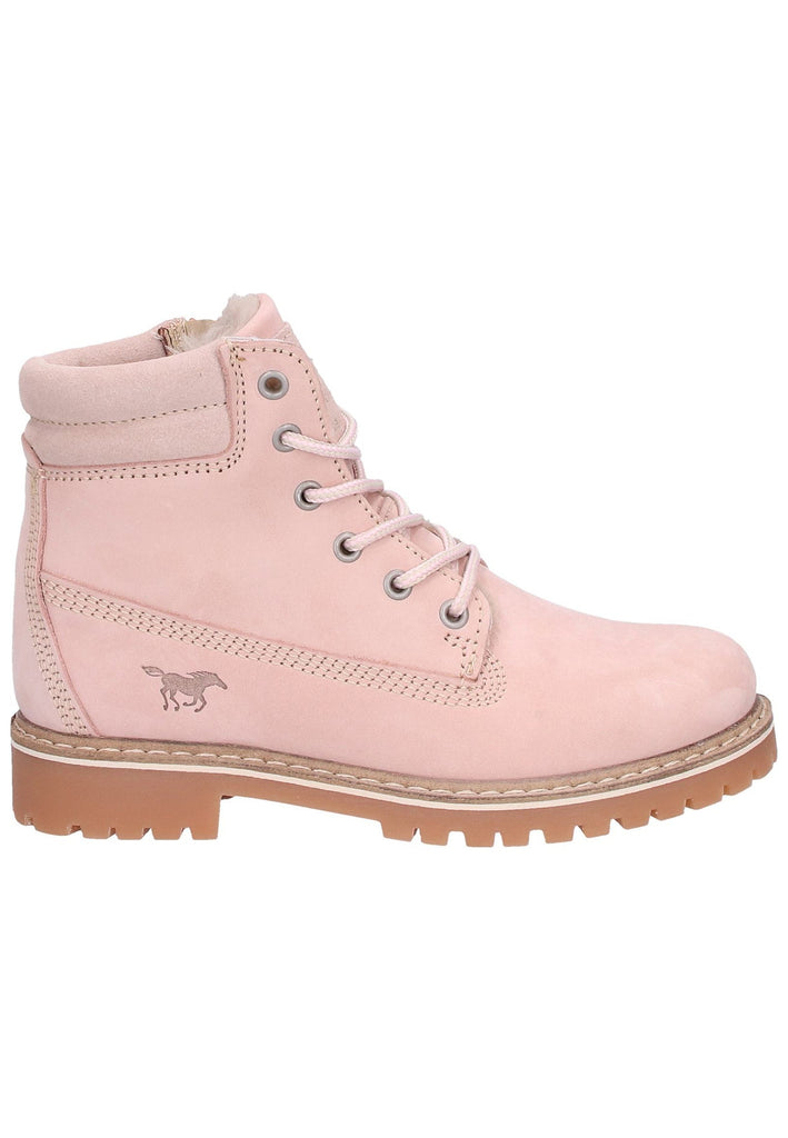 Mustang Stiefelette Leder Rose - surf4shoes
