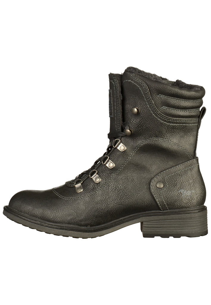 Mustang Stiefelette Lederimitat Graphit - surf4shoes