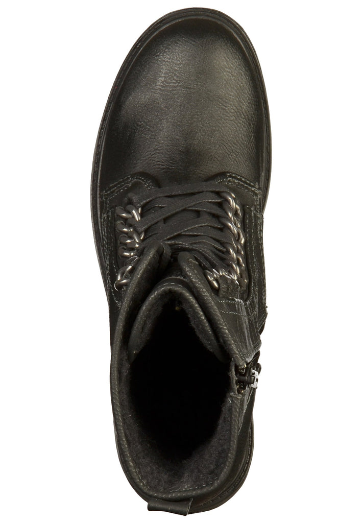 Mustang Stiefelette Lederimitat Graphit - surf4shoes