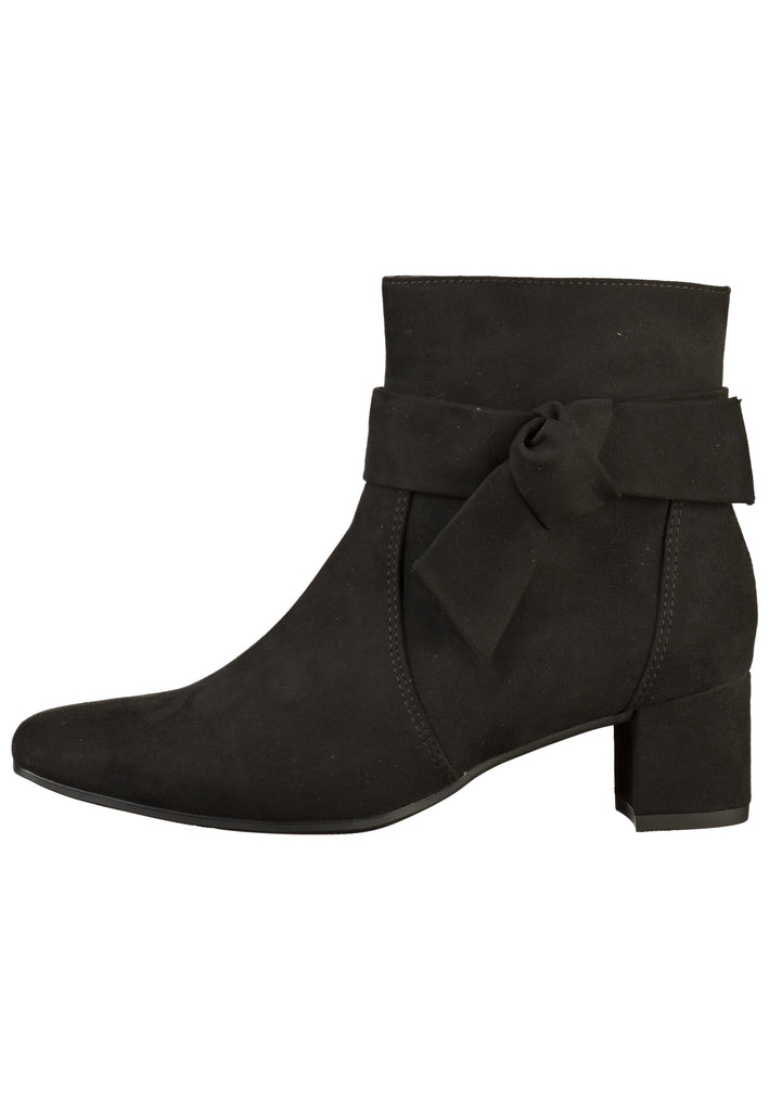 Jenny Stiefelette Lederimitat Schwarz - surf4shoes