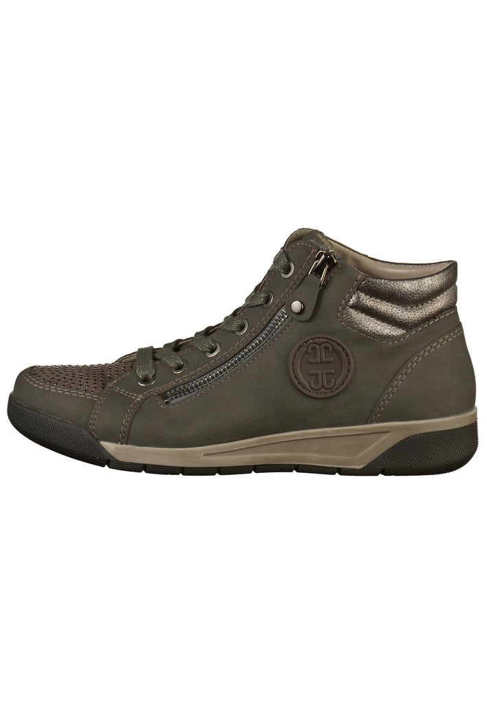 Jenny Sneaker Lederimitat Grau - surf4shoes