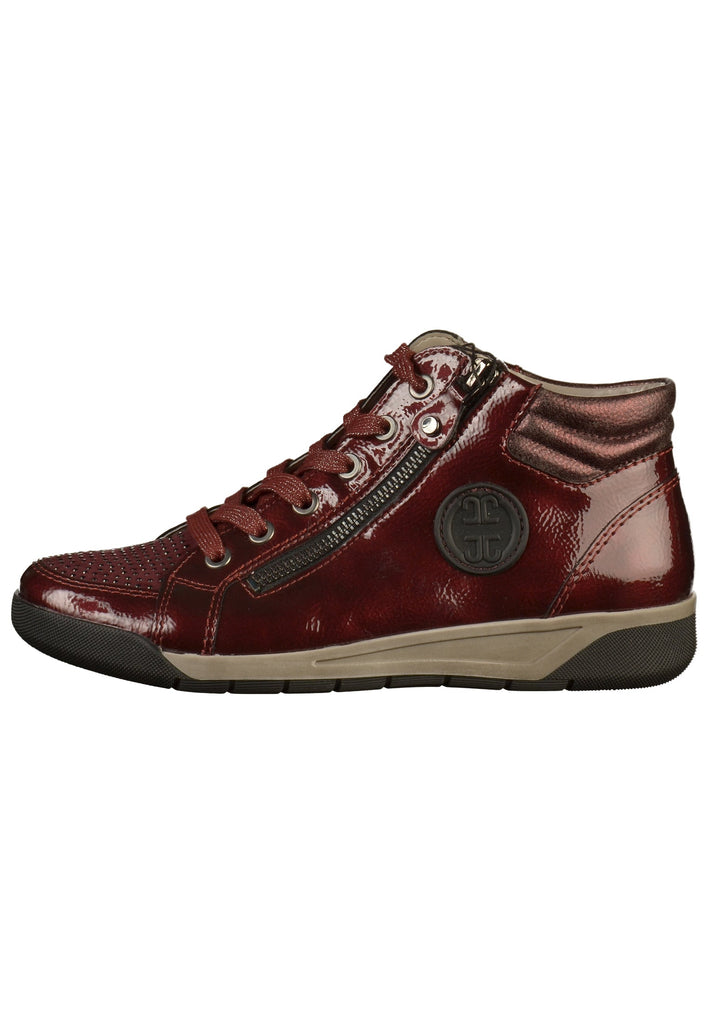 Jenny Sneaker Lederimitat Rot - surf4shoes