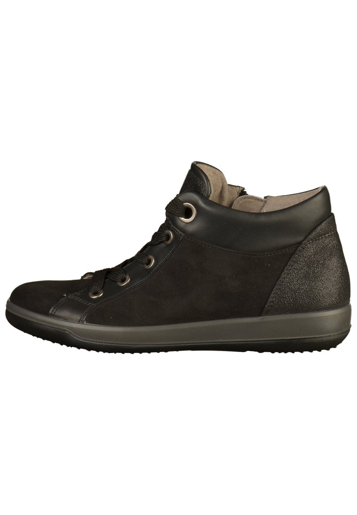 Jenny Sneaker Lederimitat Schwarz - surf4shoes