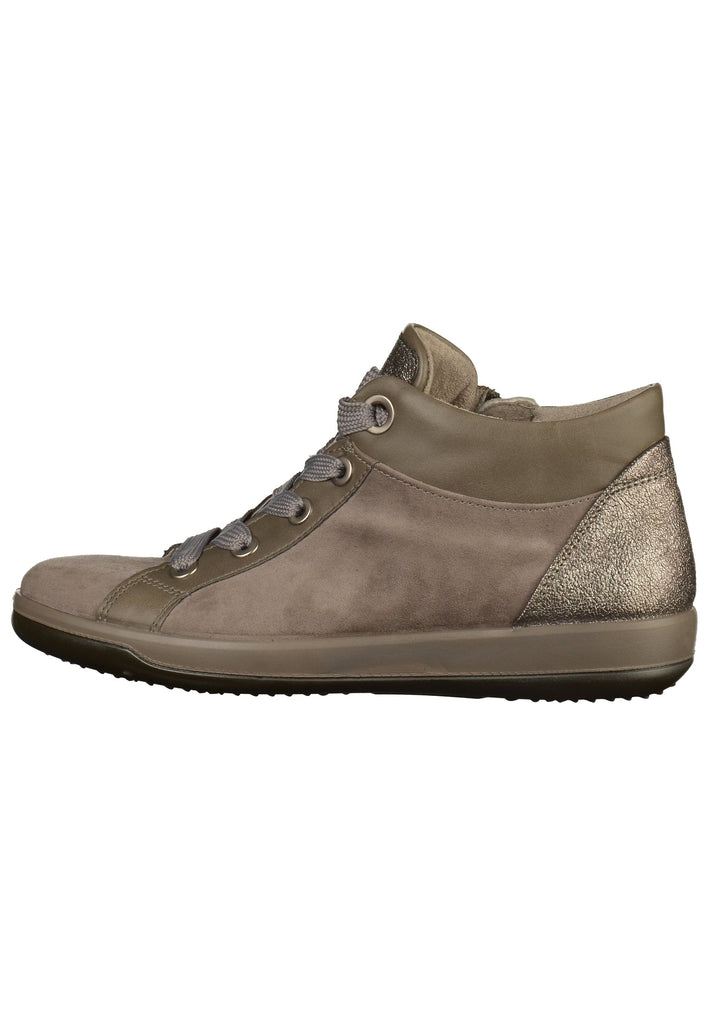 Jenny Sneaker Lederimitat Taupe - surf4shoes