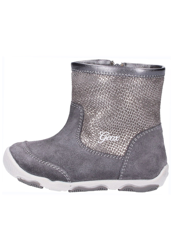 Geox Stiefel Leder Grau - surf4shoes