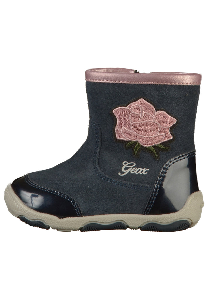 Geox Stiefel Leder Blau - surf4shoes