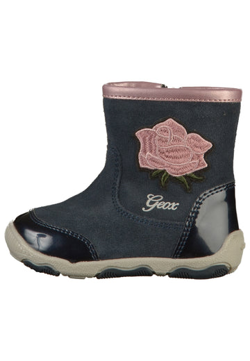 Geox Stiefel Leder Blau - surf4shoes