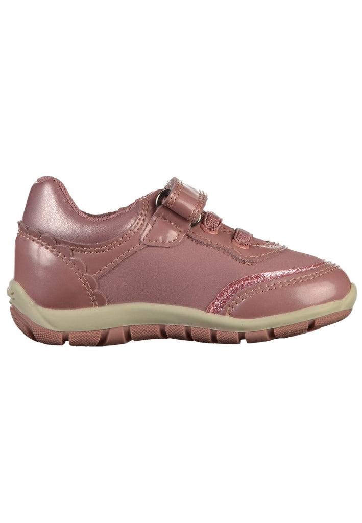 Geox Halbschuhe Lederimitat/Textil Pink - surf4shoes