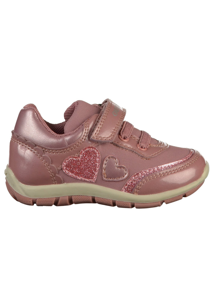 Geox Halbschuhe Lederimitat/Textil Pink - surf4shoes