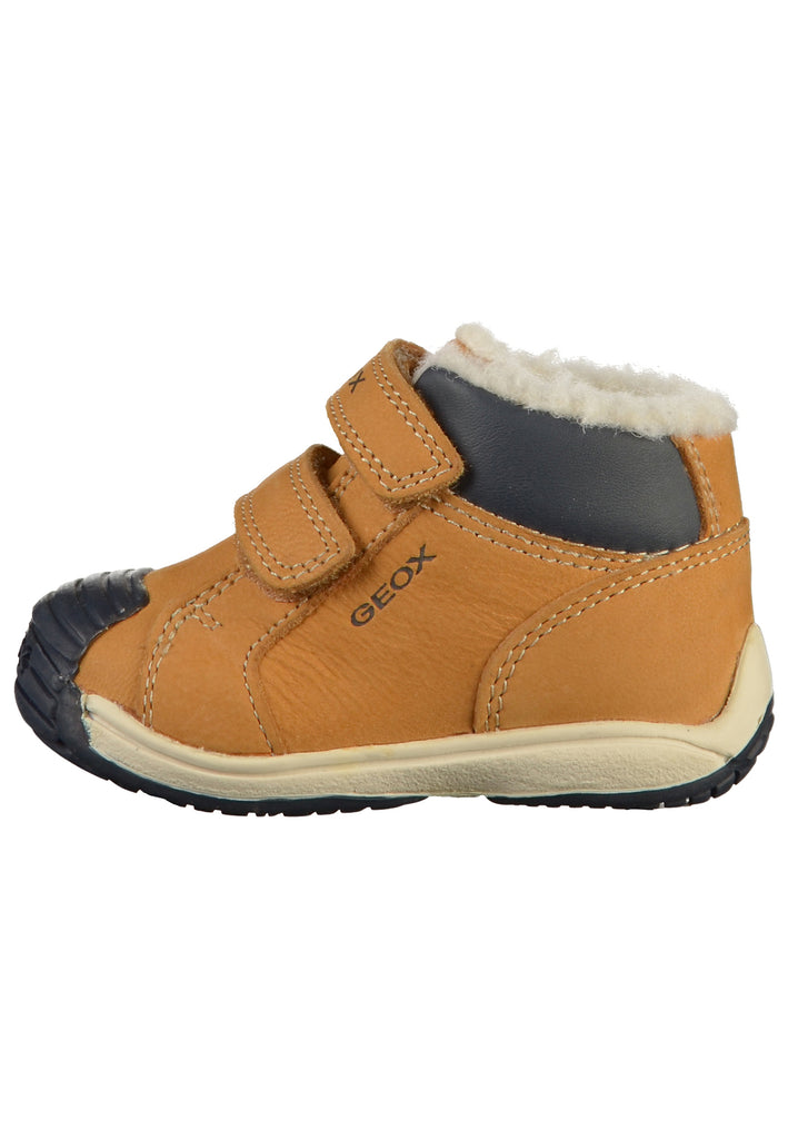 Geox Stiefelette Lederimitat Braun - surf4shoes