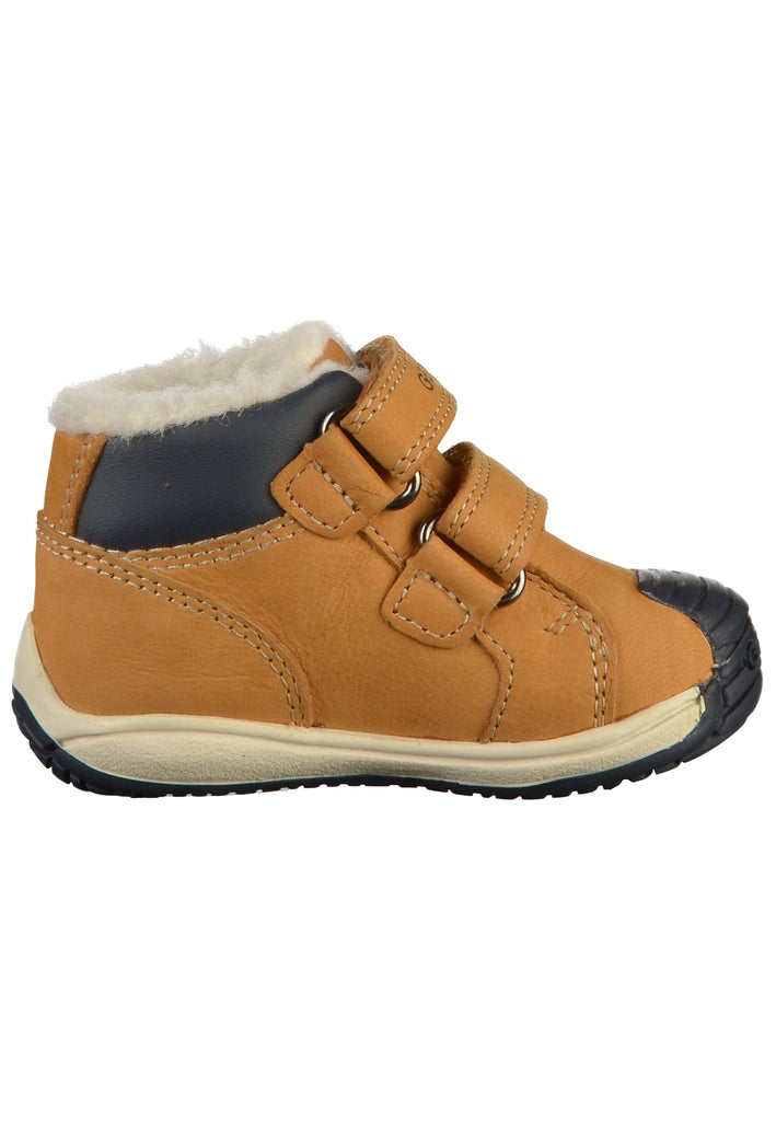 Geox Stiefelette Lederimitat Braun - surf4shoes