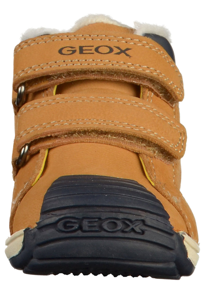 Geox Stiefelette Lederimitat Braun - surf4shoes
