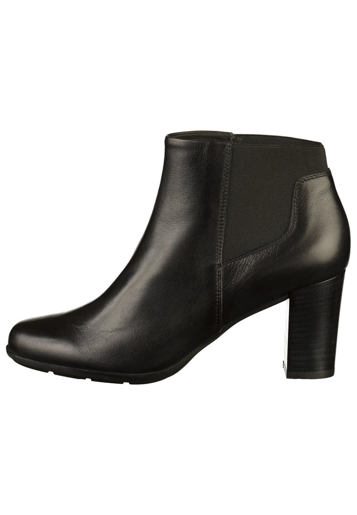 Geox Stiefelette Nappaleder Schwarz - surf4shoes