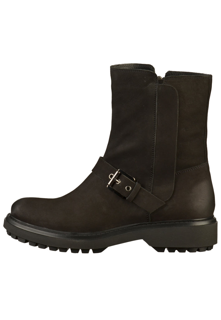 Geox Stiefelette Leder Schwarz - surf4shoes
