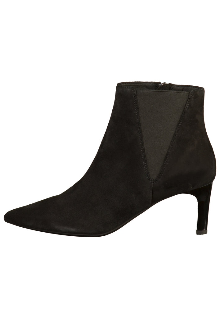 Geox Stiefelette Veloursleder Schwarz - surf4shoes