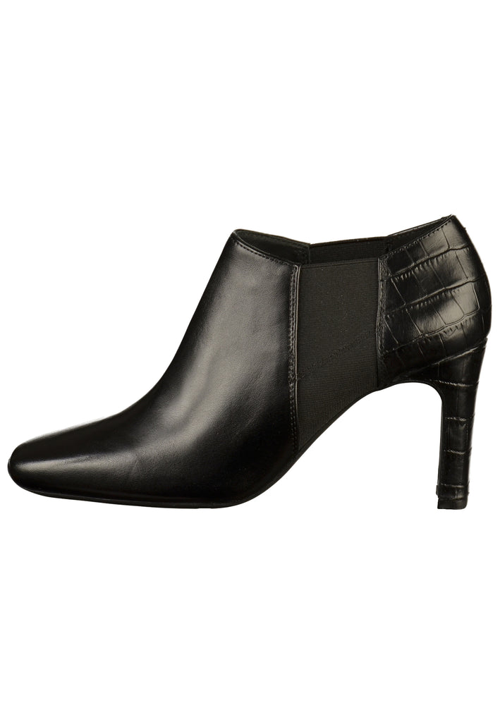 Geox Stiefelette Leder Schwarz - surf4shoes