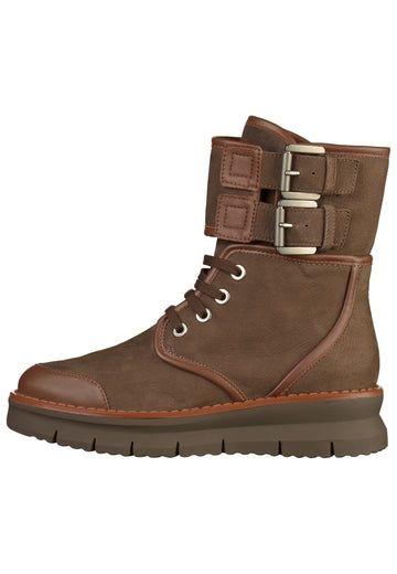 Geox Stiefelette Leder Braun - surf4shoes