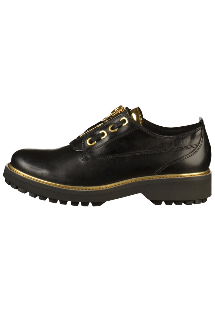 Geox Halbschuhe Leder Schwarz - surf4shoes