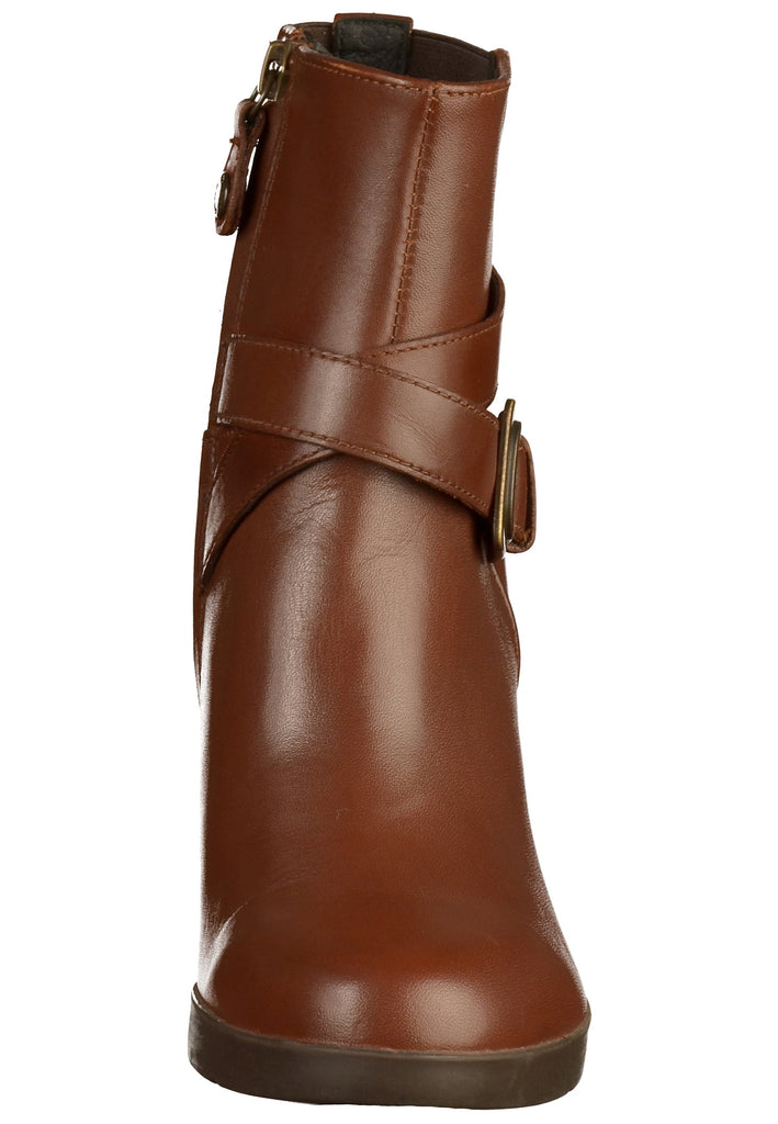 Geox Stiefelette Leder/Textil Braun - surf4shoes