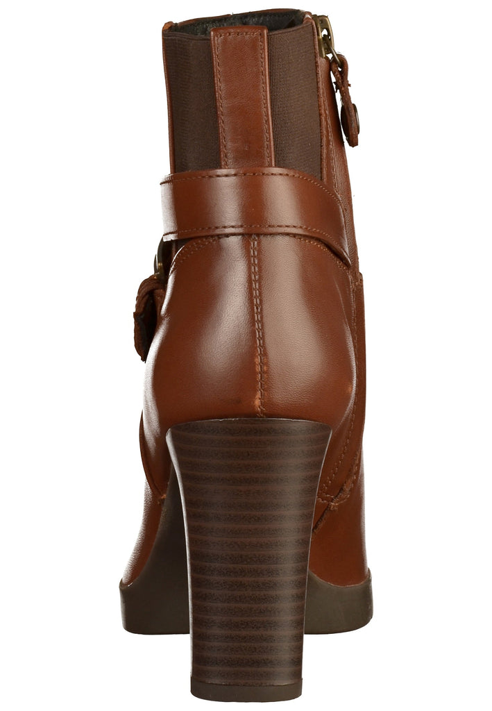 Geox Stiefelette Leder/Textil Braun - surf4shoes