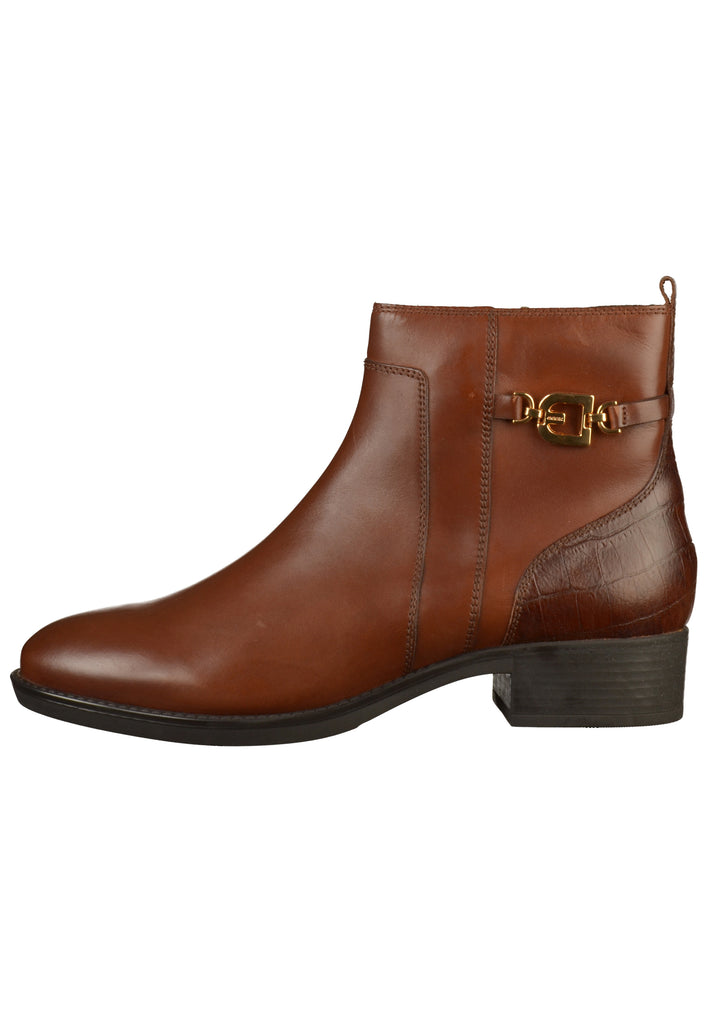 Geox Stiefelette Leder Braun - surf4shoes