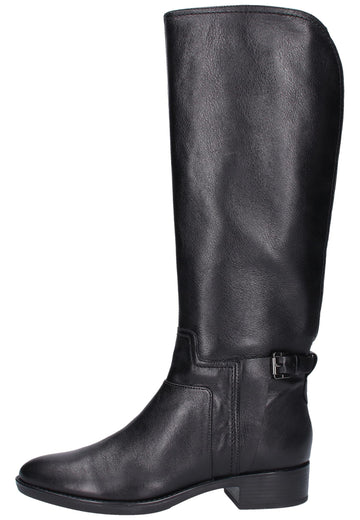 Geox Stiefel Leder Schwarz - surf4shoes