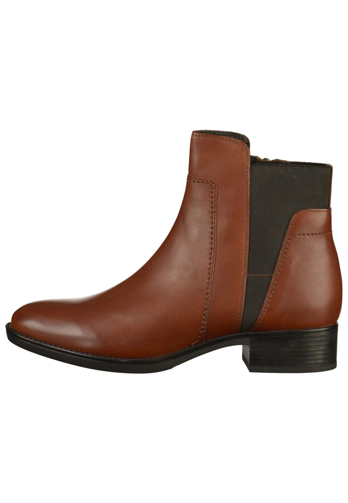 Geox Stiefelette Leder Braun - surf4shoes