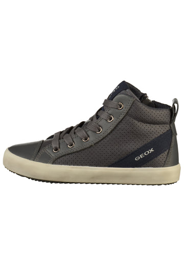 Geox Sneaker Lederimitat/Textil Grau - surf4shoes