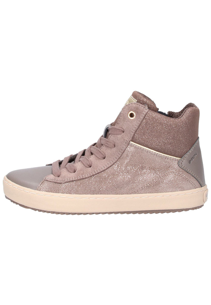 Geox Sneaker Leder/Textil Metallic - surf4shoes