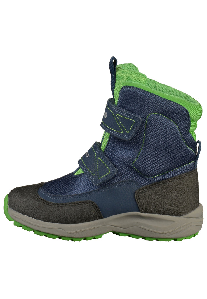 Geox Stiefel Lederimitat/Textil Blau - surf4shoes