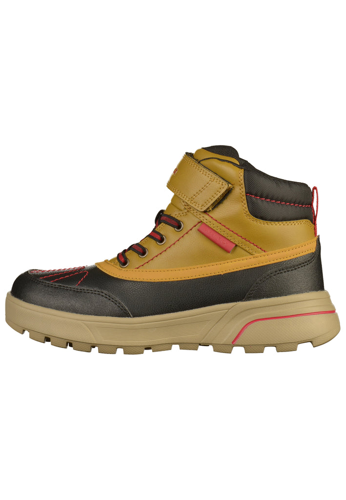Geox Stiefelette Lederimitat Dunkelgelb - surf4shoes