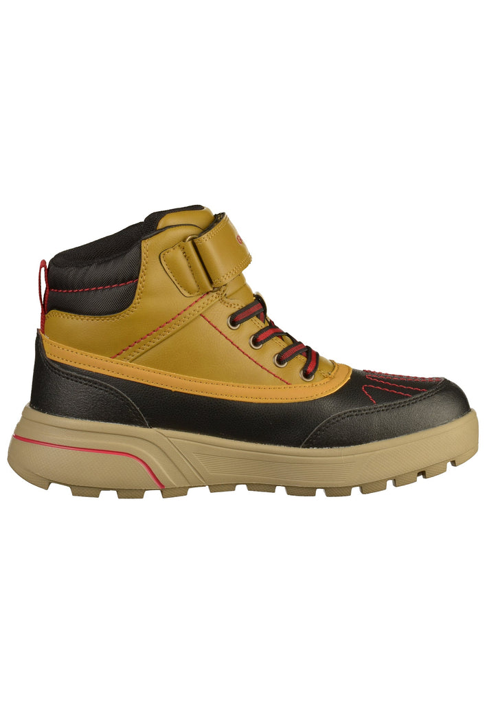 Geox Stiefelette Lederimitat Dunkelgelb - surf4shoes
