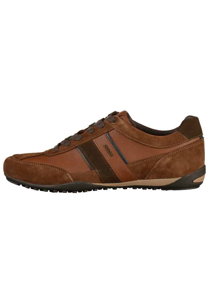Geox Sneaker Leder Braun - surf4shoes