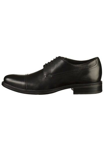 Geox Businessschuhe Leder Schwarz - surf4shoes