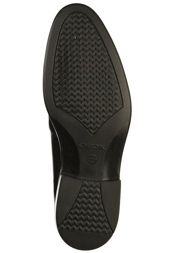 Geox Businessschuhe Leder Schwarz - surf4shoes