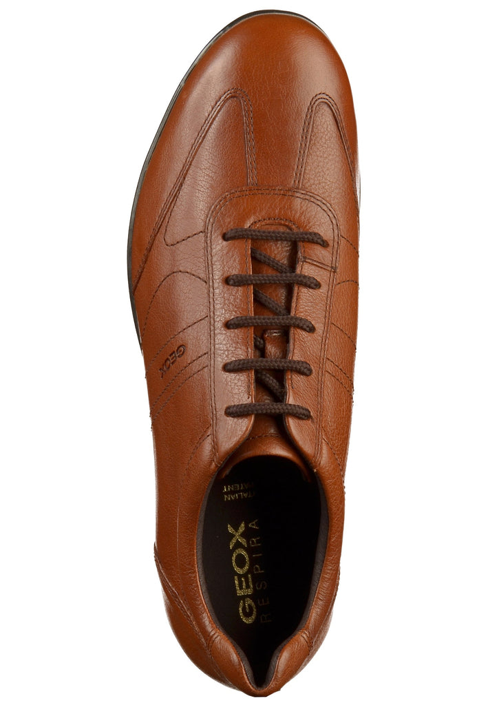 Geox Halbschuhe Leder Braun - surf4shoes