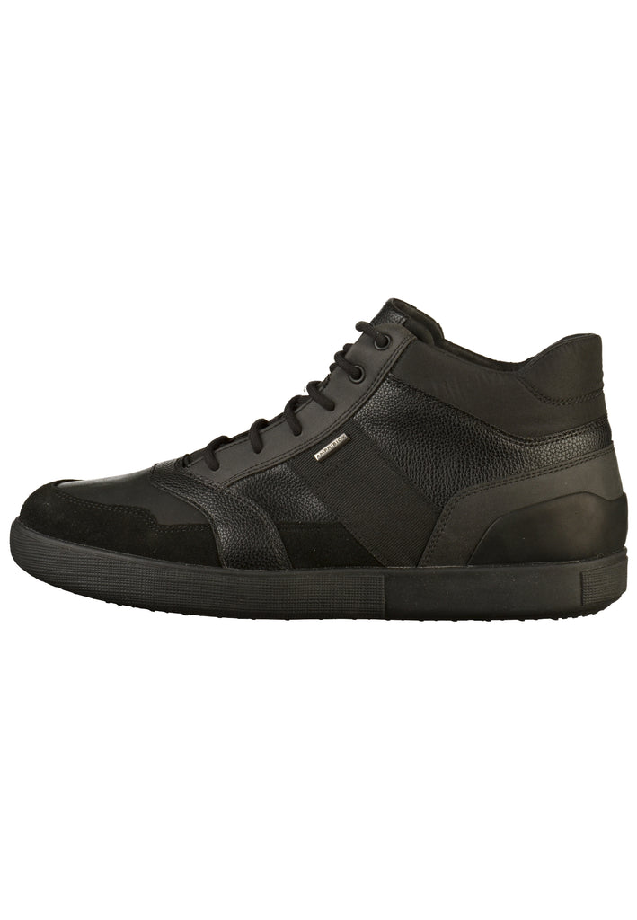 Geox Sneaker Lederimitat/Textil Schwarz - surf4shoes