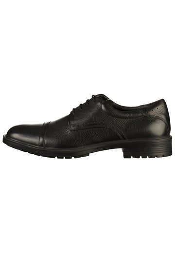 Geox Businessschuhe Leder Schwarz - surf4shoes