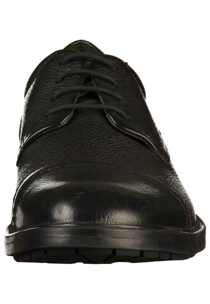 Geox Businessschuhe Leder Schwarz - surf4shoes