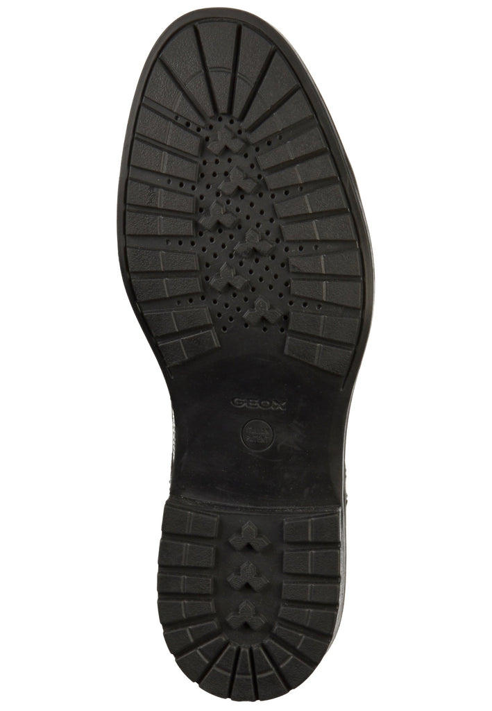 Geox Businessschuhe Leder Schwarz - surf4shoes