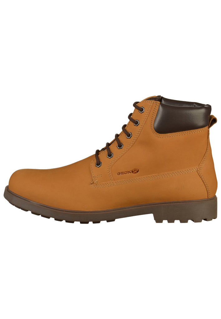 Geox Stiefelette Nubukleder Hellbraun - surf4shoes