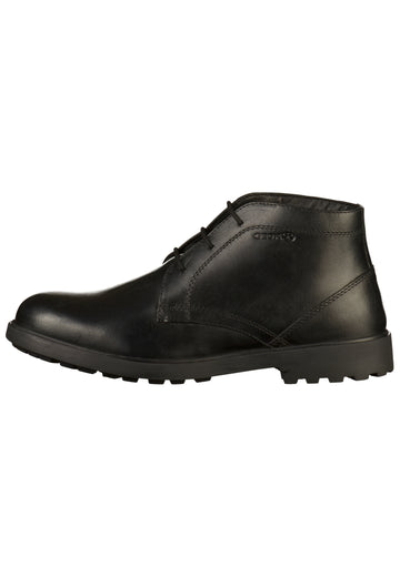 Geox Stiefelette Leder Schwarz - surf4shoes