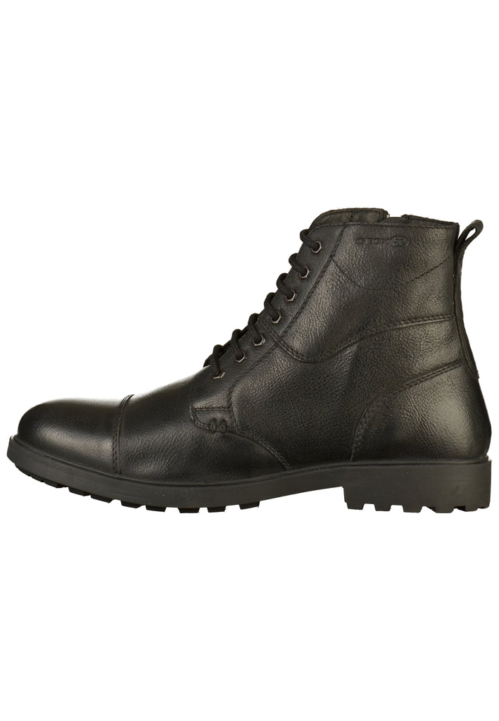 Geox Stiefelette Leder Schwarz - surf4shoes