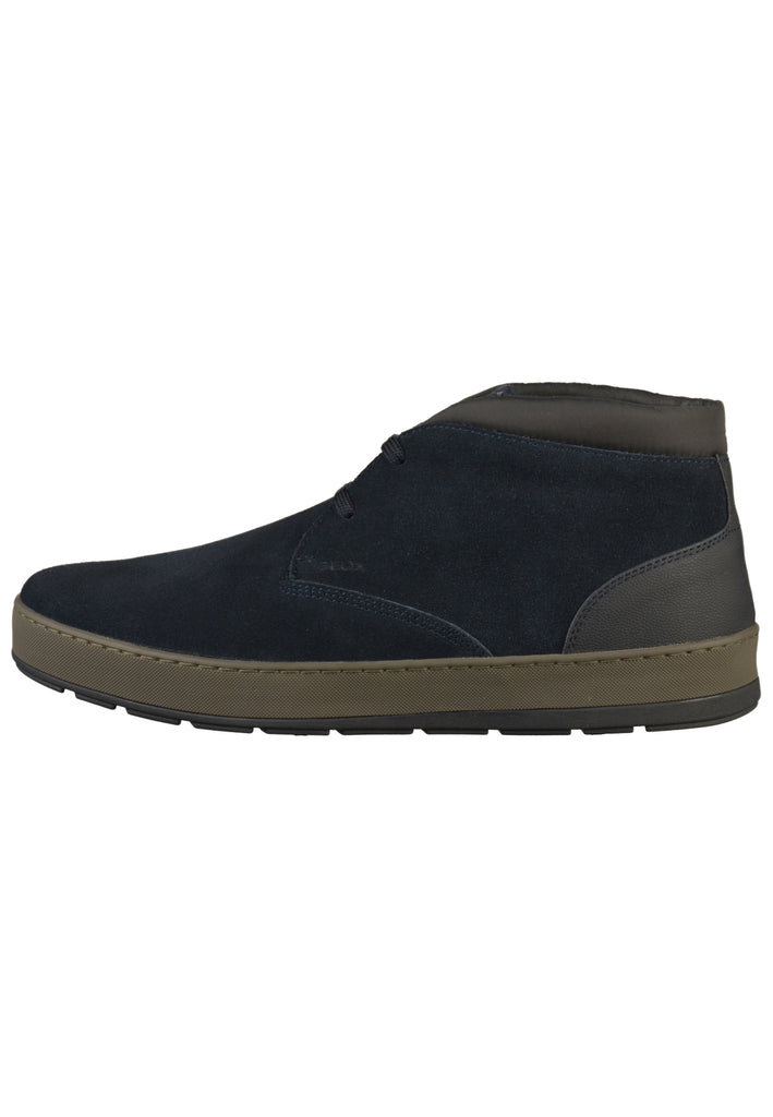 Geox Sneaker Nubukleder Blau - surf4shoes