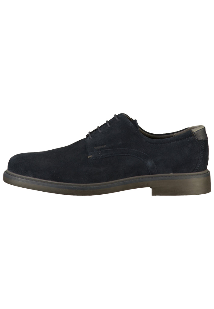 Geox Halbschuhe Nubukleder Blau - surf4shoes